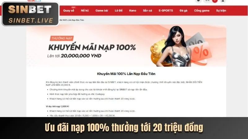 Khuyến mãi thể thao 1win